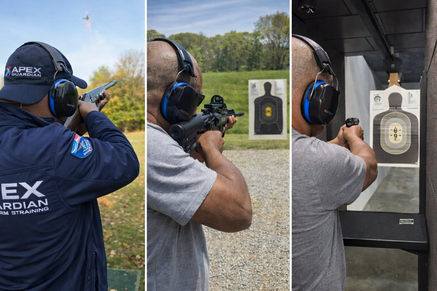 Founder of Apex Guardian Firearms Training in a classroom setting